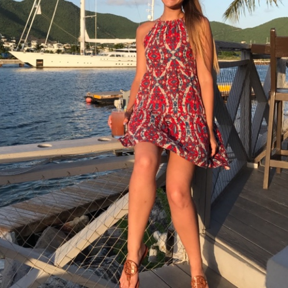 Red & Blue dress